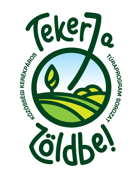 Tekerj a zöldbe logó